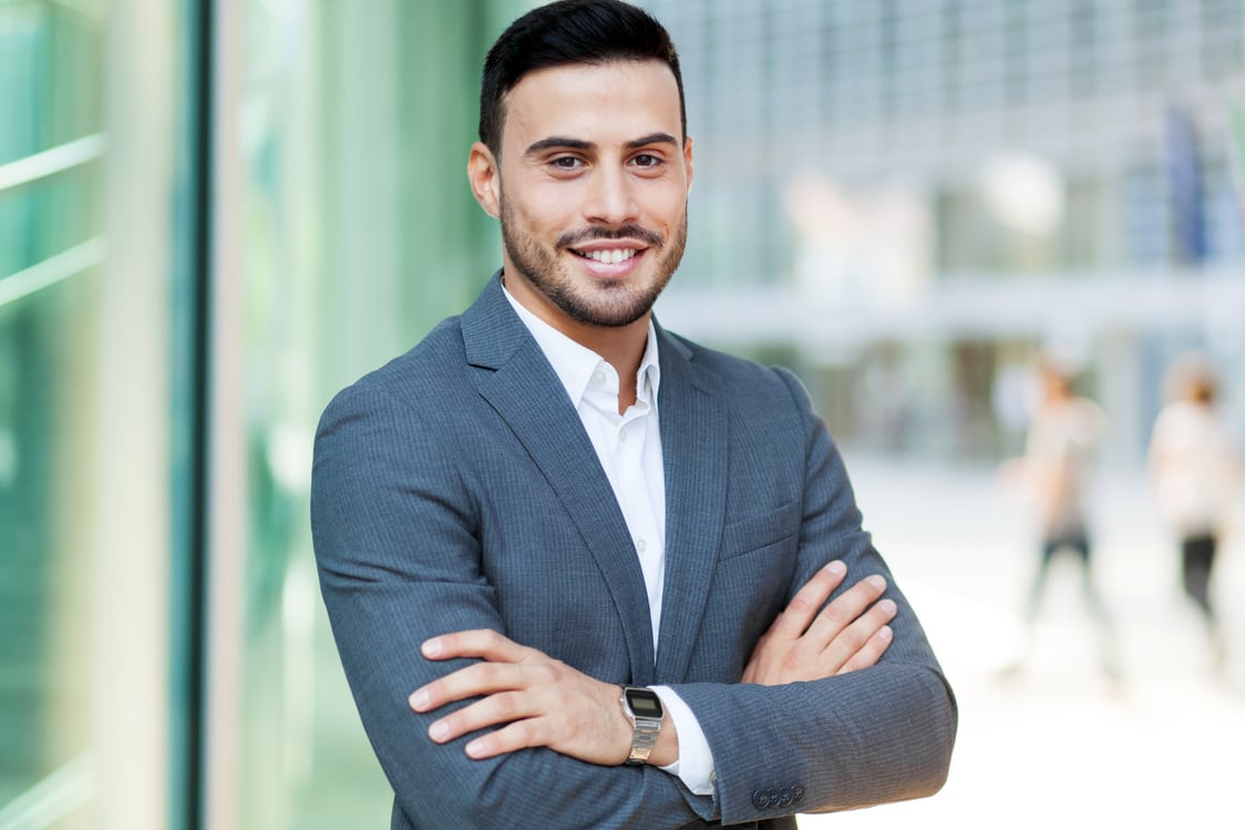 Smiling Business Man